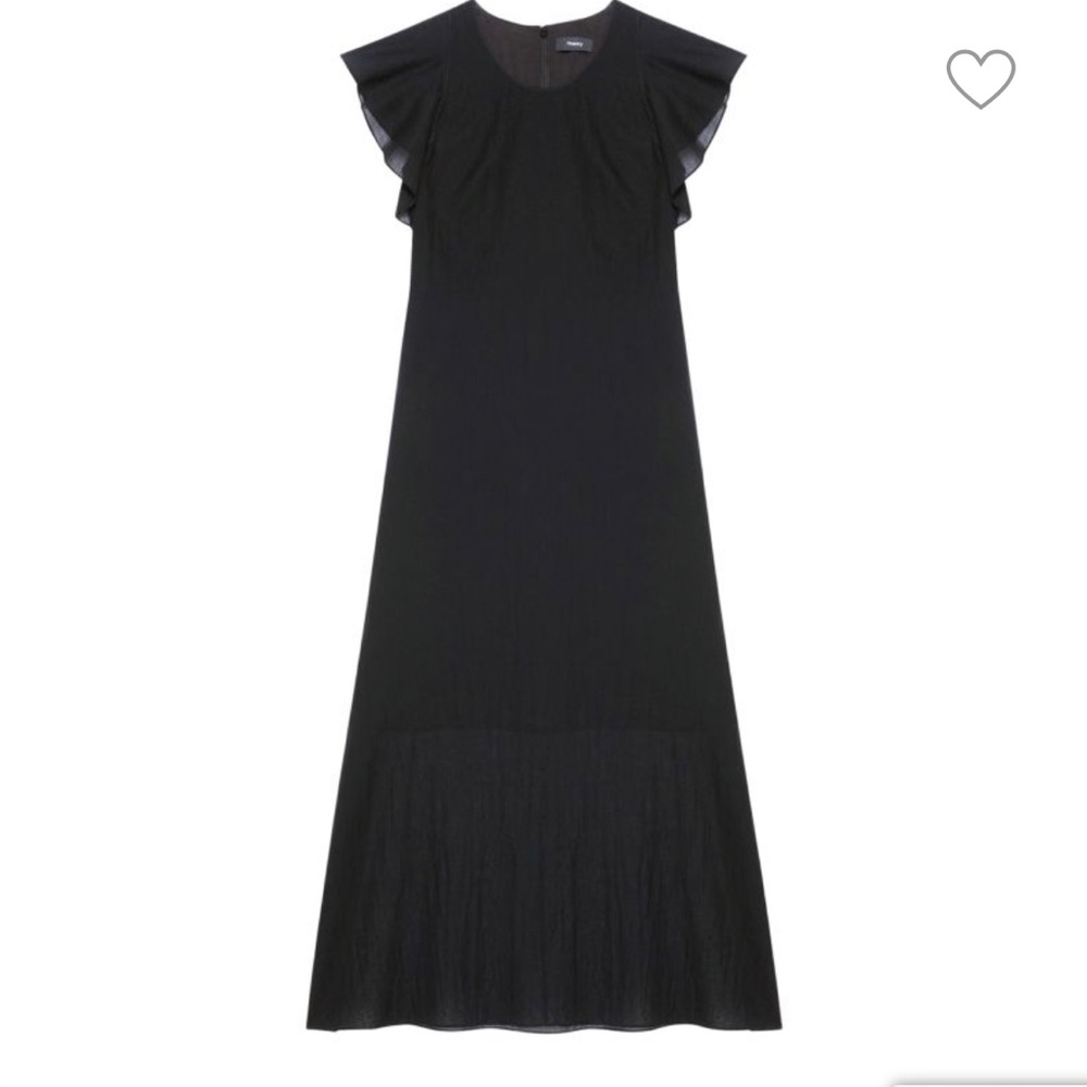 Theory Women's Ruffle SLV Dress NWT SIZW 12